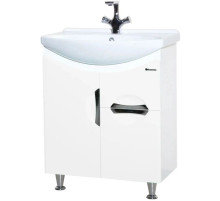 Тумба белый глянец 63 см Bellezza Лагуна 4632110090013