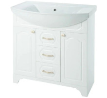 Тумба белый глянец 82,7 см Bellezza Тиффани 4630514110016