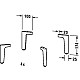 Приобрести Комплект ножек для тумбы 4 штуки Duravit UV991900000 в магазине сантехники Santeh-Crystal.ru