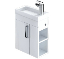 Тумба с раковиной белый глянец 40 см IDDIS Torr TOR40WRi95K