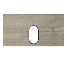 Столешница 75 см дуб эндгрейн Акватон Лофт Фабрик 1A243003LTDU0