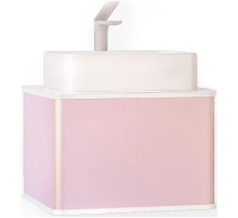 Тумба розовый иней 57,4 см Jorno Pastel Pas.01.58/P/PI