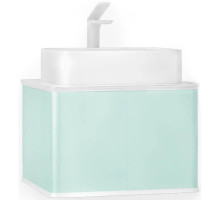 Тумба бирюзовый бриз 57,4 см Jorno Pastel Pas.01.58/P/BL