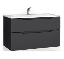 Тумба антрацит 105,4 см Jorno Slide Sli.01.105/P/A