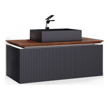 Тумба антрацит 120 см Jorno Strong Str.01.120/P/A