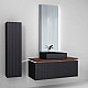 Купить Тумба антрацит 120 см Jorno Strong Str.01.120/P/A в магазине сантехники Santeh-Crystal.ru