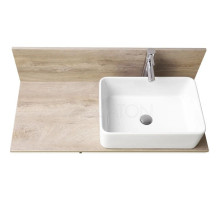 Столешница 100 см дуб эндгрейн Акватон Мишель 1A253103MIX40