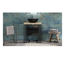 Металлические напольные конструкции черный Velvex Gelou kmGEL.2-54