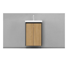 Тумба черный матовый/шатанэ 48,9 см Velvex Klaufs tpKLA.50.2D-617.217