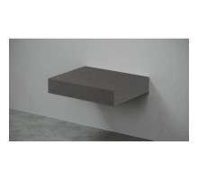 Столешница графит 60 см без отверстий Velvex Unique Unit st.UNI.60-627