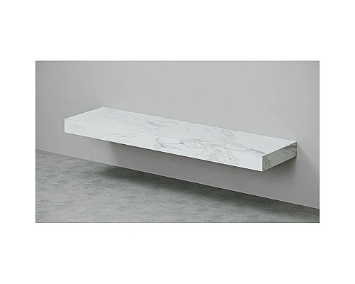 Заказать Столешница белый мрамор 190 см без отверстий Velvex Unique Unit st.UNI.190-630 в магазине сантехники Santeh-Crystal.ru