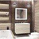 Купить Тумба Rovere Chiaro Sonoma 79,6 см Art&Max Verona Push AM-Verona-Push-800-2C-SO-RS-TS в магазине сантехники Santeh-Crystal.ru