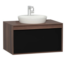 Тумба черный/сливовое дерево 79 см Vitra Metropole 58187