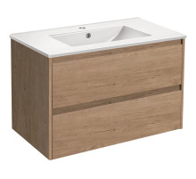 Тумба натуральный дуб 80,7 см Vincea Gio VMC-2G800NO