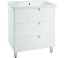 Тумба белый глянец 86,2 см Bellezza Пегас 4630415140013