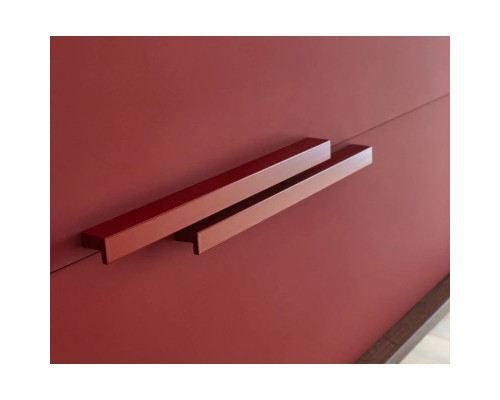 Купить Пара ручек для мебели под раковину темно-красный сатин Jacob Delafon Vivienne EB1589-S08 в магазине сантехники Santeh-Crystal.ru