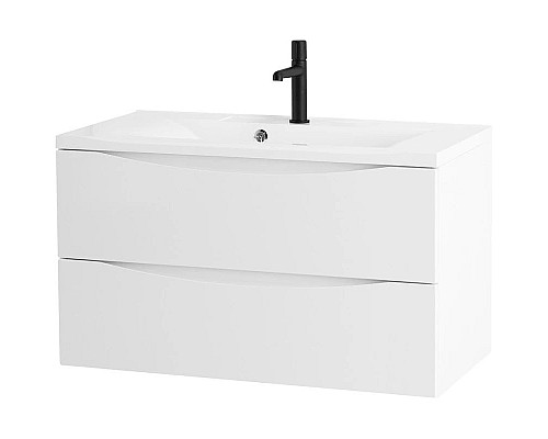 Купить Тумба Bianco Opaco 99,6 см BelBagno Marino MARINO-1000-2C-SO-BO-P в магазине сантехники Santeh-Crystal.ru