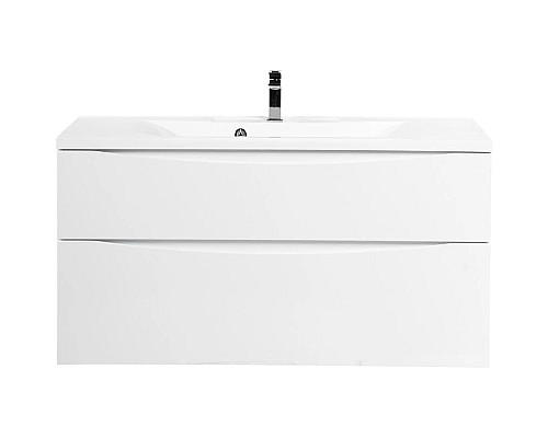 Купить Тумба Bianco Lucido 99,6 см BelBagno Marino MARINO-H60-1000-2C-SO-BL-P в магазине сантехники Santeh-Crystal.ru