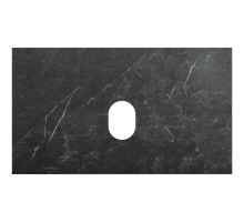 Столешница 80 см Marmo Nero Opaco Belbagno KEP-80-MNO-W0