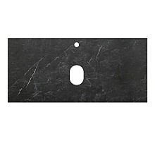 Столешница 100 см Marmo Nero Opaco Belbagno KEP-100-MNO