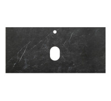 Столешница 100 см Marmo Nero Opaco Belbagno KEP-100-MNO