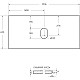 Приобрести Столешница 101,6 см Cemento Struttura Belbagno KEP-100-CESTR-W0 в магазине сантехники Santeh-Crystal.ru