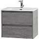 Купить Тумба Cemento Grigio 70 см BelBagno Kraft KRAFT 39-700/390-2C-SO-CG в магазине сантехники Santeh-Crystal.ru