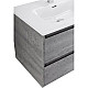 Купить Тумба Cemento Grigio 60 см BelBagno Kraft KRAFT-600-2C-SO-CG в магазине сантехники Santeh-Crystal.ru