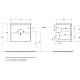 Купить Тумба Cemento Grigio 60 см BelBagno Kraft KRAFT-600-2C-SO-CG в магазине сантехники Santeh-Crystal.ru