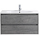 Заказать Тумба Cemento Grigio 80 см BelBagno Kraft KRAFT-800-2C-SO-CG в магазине сантехники Santeh-Crystal.ru