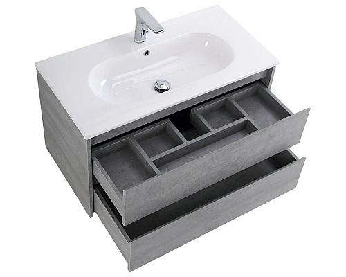 Santeh-Crystal.ru: Тумба Cemento Grigio 80 см BelBagno Kraft KRAFT-800-2C-SO-CG Заказать Тумба Cemento Grigio 80 см BelBagno Kraft KRAFT-800-2C-SO-CG в магазине сантехники Santeh-Crystal.ru
