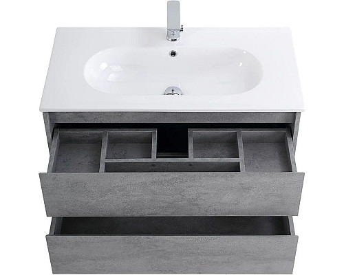 Santeh-Crystal.ru: Тумба Cemento Grigio 80 см BelBagno Kraft KRAFT-800-2C-SO-CG Заказать Тумба Cemento Grigio 80 см BelBagno Kraft KRAFT-800-2C-SO-CG в магазине сантехники Santeh-Crystal.ru