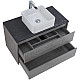 Заказать Тумба Cemento Grigio 80 см BelBagno Kraft KRAFT-800-2C-SO-CG в магазине сантехники Santeh-Crystal.ru