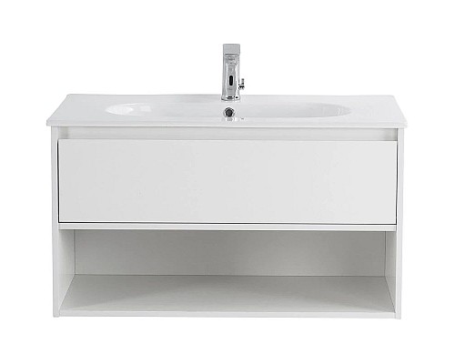 Заказать Тумба Bianco Opaco 80 см BelBagno Kraft KRAFT-800-1C-SO-BO в магазине сантехники Santeh-Crystal.ru