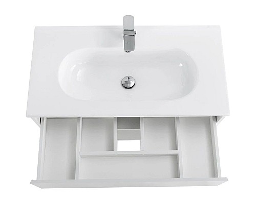 Заказать Тумба Bianco Opaco 80 см BelBagno Kraft KRAFT-800-1C-SO-BO в магазине сантехники Santeh-Crystal.ru