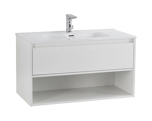 Заказать Тумба Bianco Opaco 80 см BelBagno Kraft KRAFT-800-1C-SO-BO в магазине сантехники Santeh-Crystal.ru