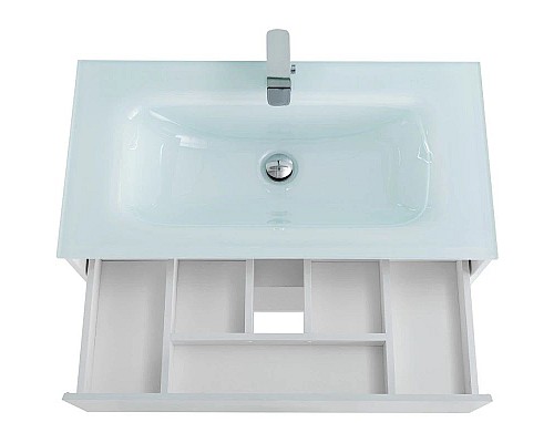 Заказать Тумба Bianco Opaco 80 см BelBagno Kraft KRAFT-800-1C-SO-BO в магазине сантехники Santeh-Crystal.ru