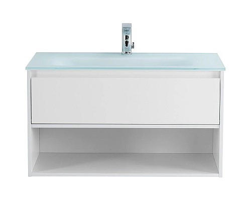 Заказать Тумба Bianco Opaco 80 см BelBagno Kraft KRAFT-800-1C-SO-BO в магазине сантехники Santeh-Crystal.ru