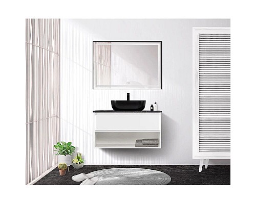 Заказать Тумба Bianco Opaco 80 см BelBagno Kraft KRAFT-800-1C-SO-BO в магазине сантехники Santeh-Crystal.ru