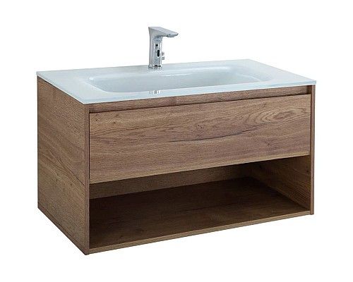 Заказать Тумба Rovere Tabacco 80 см BelBagno Kraft KRAFT-800-1C-SO-RT в магазине сантехники Santeh-Crystal.ru