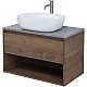 Заказать Тумба Rovere Tabacco 80 см BelBagno Kraft KRAFT-800-1C-SO-RT в магазине сантехники Santeh-Crystal.ru