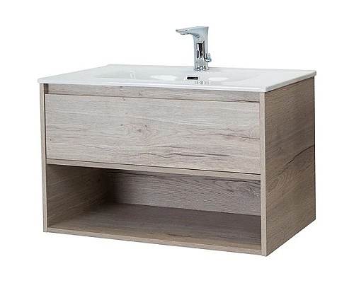 Заказать Тумба Rovere Galifax Bianco 80 см BelBagno Kraft KRAFT-800-1C-SO-RGB в магазине сантехники Santeh-Crystal.ru