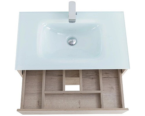 Заказать Тумба Rovere Galifax Bianco 80 см BelBagno Kraft KRAFT-800-1C-SO-RGB в магазине сантехники Santeh-Crystal.ru