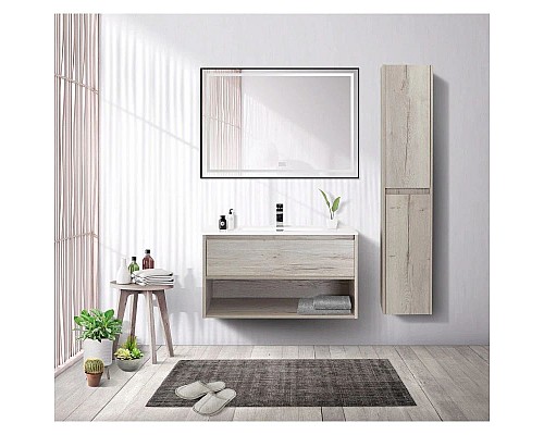 Заказать Тумба Rovere Galifax Bianco 80 см BelBagno Kraft KRAFT-800-1C-SO-RGB в магазине сантехники Santeh-Crystal.ru