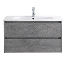 Тумба Cemento Grigio 90 см BelBagno Kraft KRAFT-900-2C-SO-CG