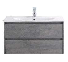Тумба Cemento Grigio 90 см BelBagno Kraft KRAFT-900-2C-SO-CG