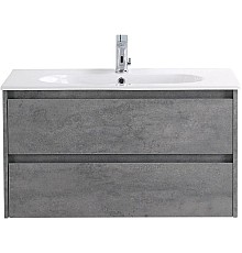 Тумба Cemento Grigio 90 см BelBagno Kraft KRAFT-900-2C-SO-CG