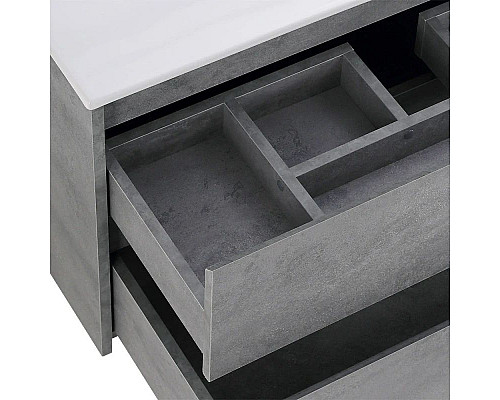 Santeh-Crystal.ru: Тумба Cemento Grigio 100 см BelBagno Kraft KRAFT-1000-2C-SO-CG Заказать Тумба Cemento Grigio 100 см BelBagno Kraft KRAFT-1000-2C-SO-CG в магазине сантехники Santeh-Crystal.ru