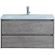 Заказать Тумба Cemento Grigio 100 см BelBagno Kraft KRAFT-1000-2C-SO-CG в магазине сантехники Santeh-Crystal.ru