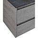 Заказать Тумба Cemento Grigio 100 см BelBagno Kraft KRAFT-1000-2C-SO-CG в магазине сантехники Santeh-Crystal.ru